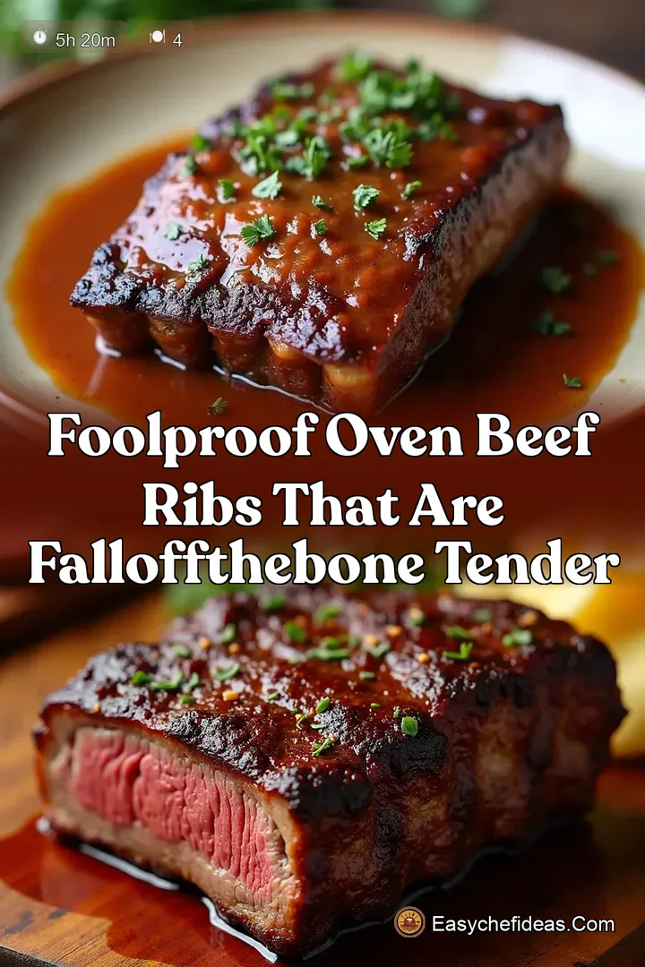Foolproof Oven Beef Ribs That Are FallOffTheBone Tender