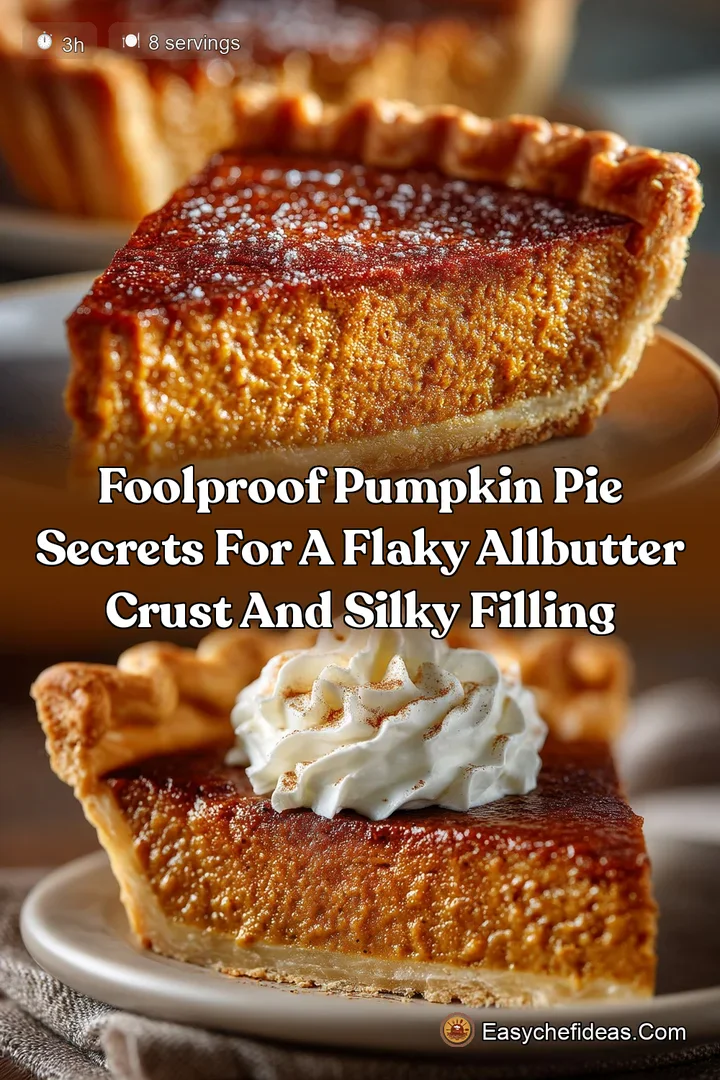 Foolproof Pumpkin Pie Secrets for a Flaky AllButter Crust and Silky Filling