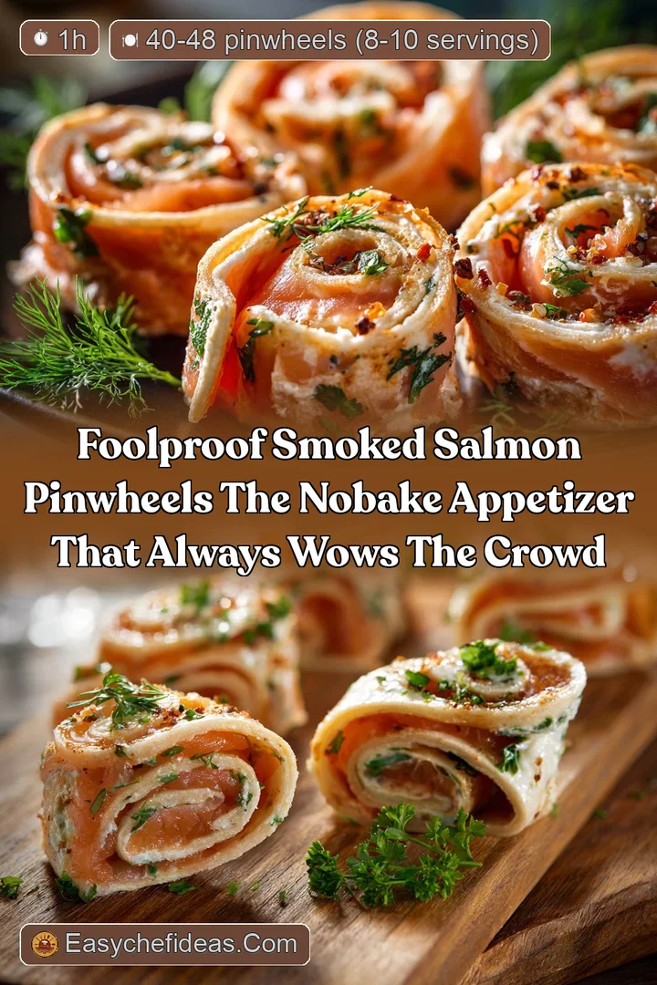Foolproof Smoked Salmon Pinwheels The NoBake Appetizer that Always Wows the Crowd