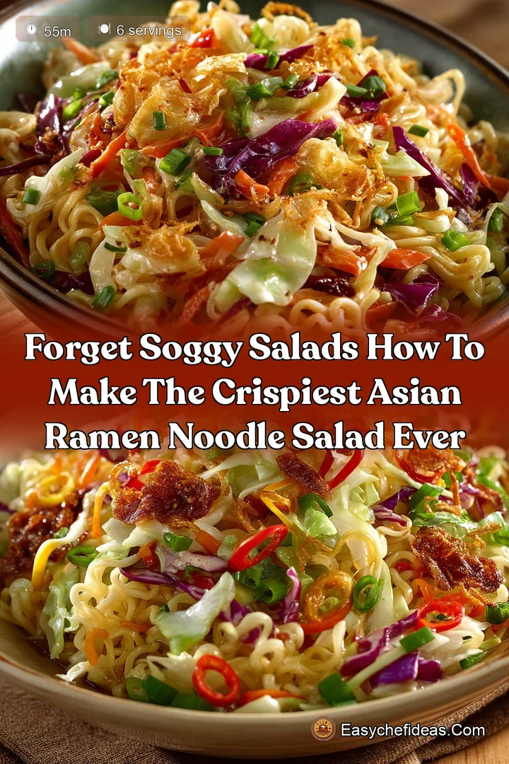 Forget Soggy Salads How to Make the Crispiest Asian Ramen Noodle Salad Ever