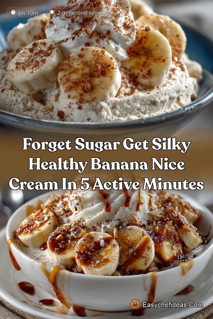 Forget Sugar Get Silky Healthy Banana Nice Cream in 5 Active Minutes