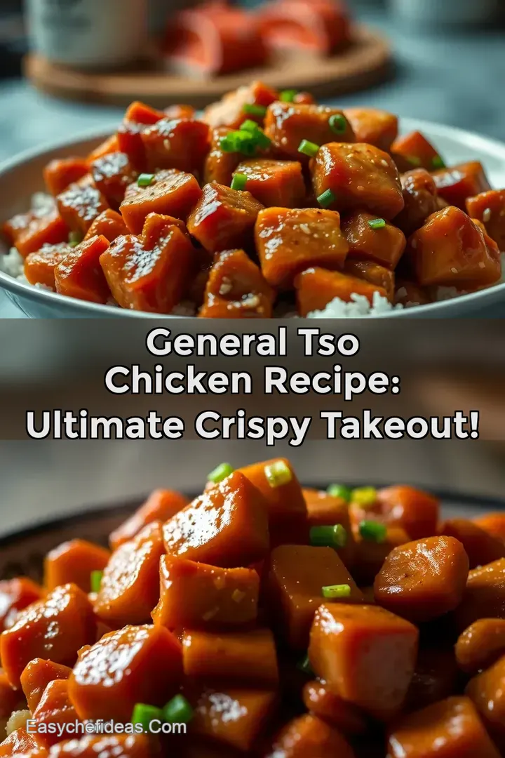 General Tso Chicken Recipe: Ultimate Crispy Takeout!