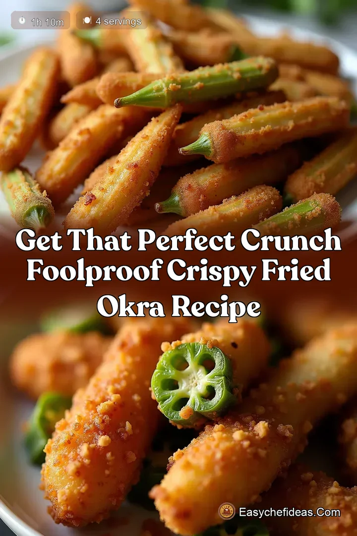 Get That Perfect Crunch Foolproof Crispy Fried Okra Recipe
