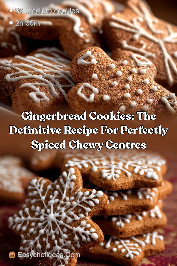 Gingerbread Cookies: The Definitive Recipe for Perfectly Spiced Chewy Centres