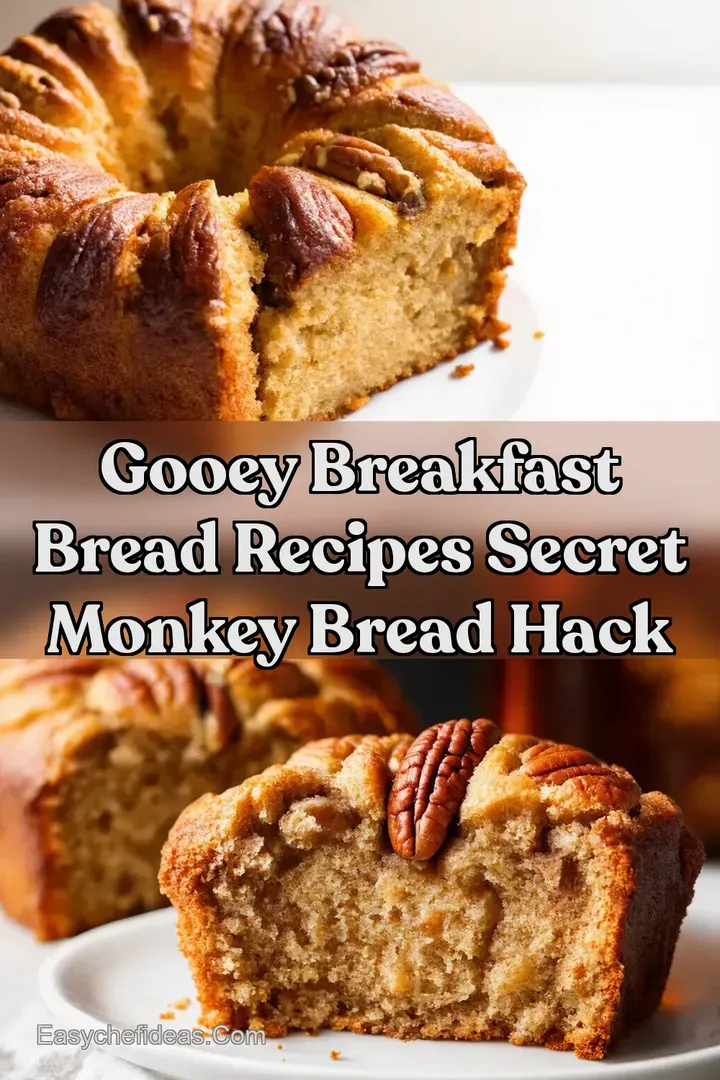 Gooey Breakfast Bread Recipes Secret Monkey Bread Hack