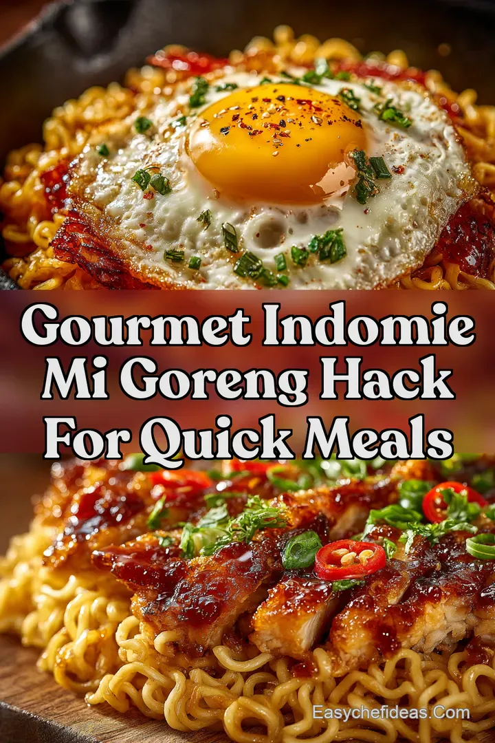 Gourmet Indomie Mi Goreng Hack for Quick Meals