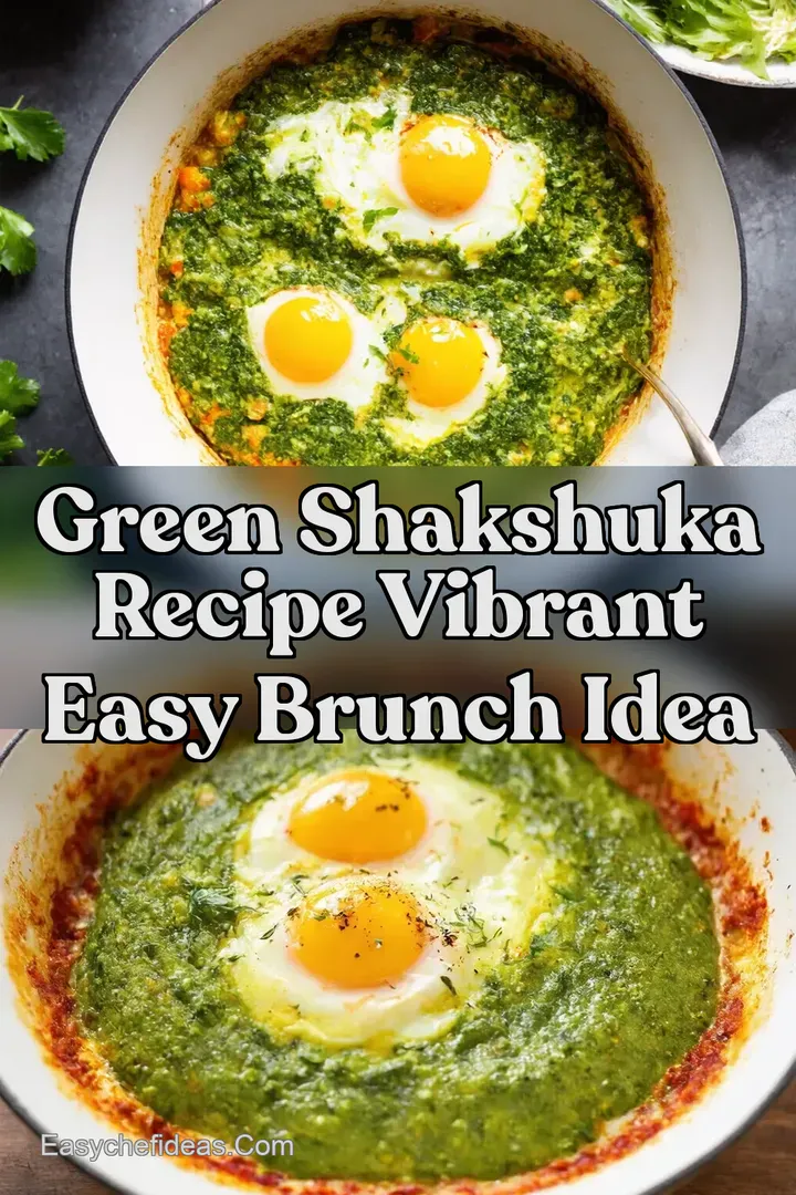 Green Shakshuka Recipe Vibrant Easy Brunch Idea