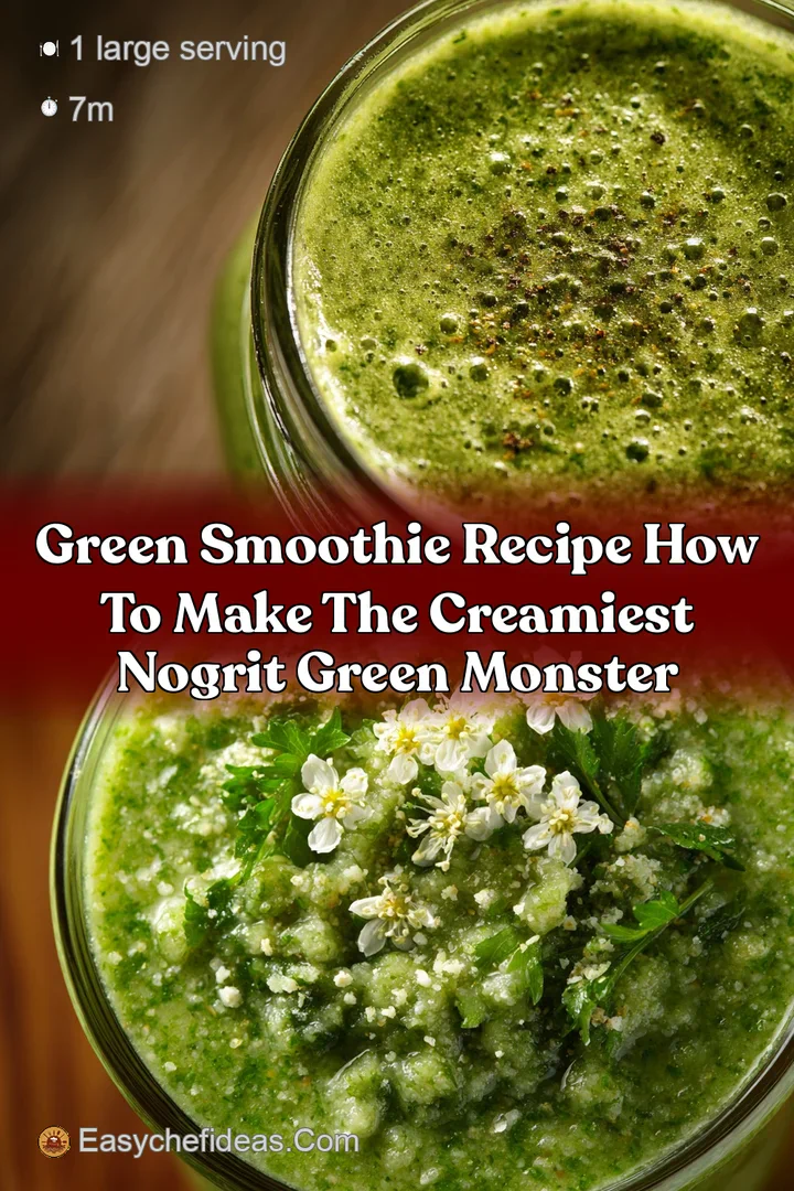Green Smoothie Recipe How to Make the Creamiest NoGrit Green Monster