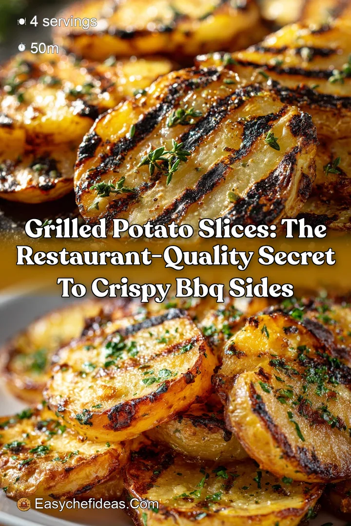 Grilled Potato Slices: The Restaurant-Quality Secret to Crispy BBQ Sides