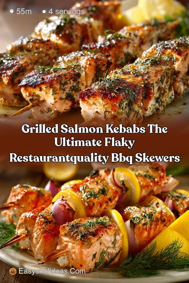 Grilled Salmon Kebabs The Ultimate Flaky RestaurantQuality BBQ Skewers