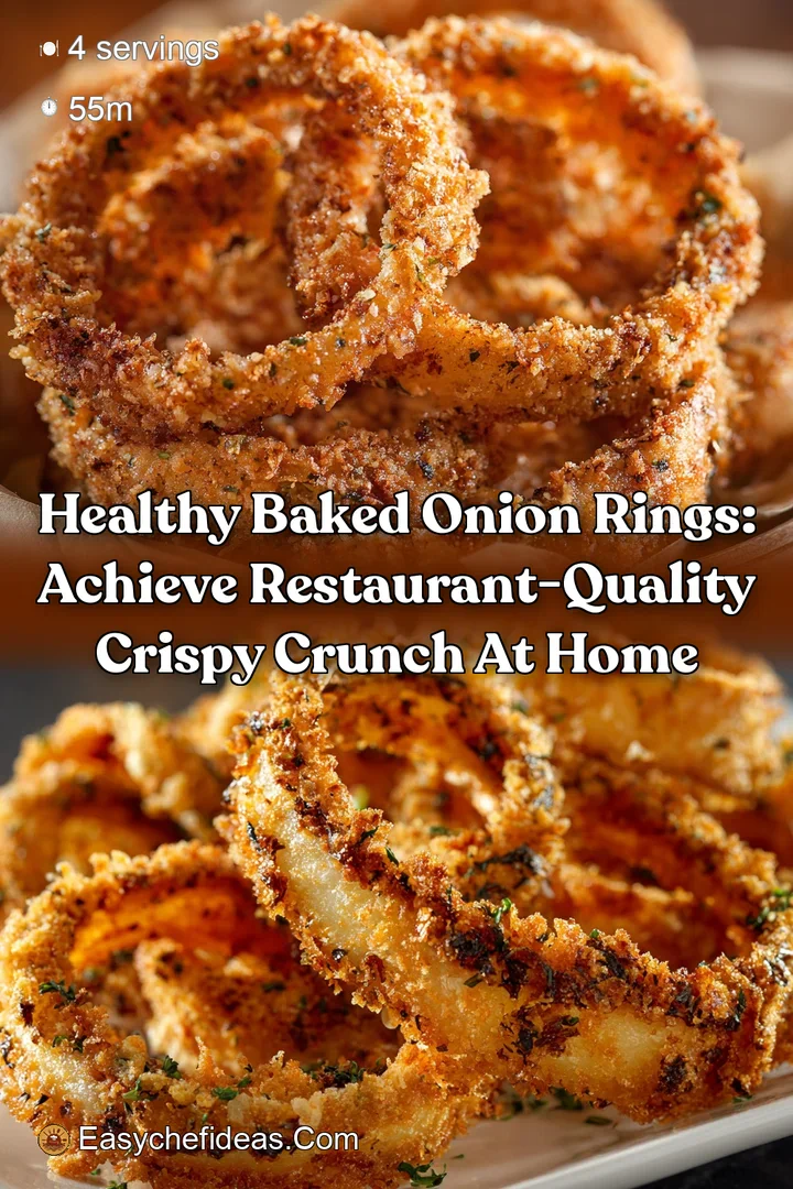 Healthy Baked Onion Rings: Achieve Restaurant-Quality Crispy Crunch at Home