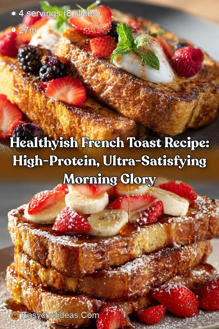 Healthyish French Toast Recipe: High-Protein Ultra-Satisfying Morning Glory