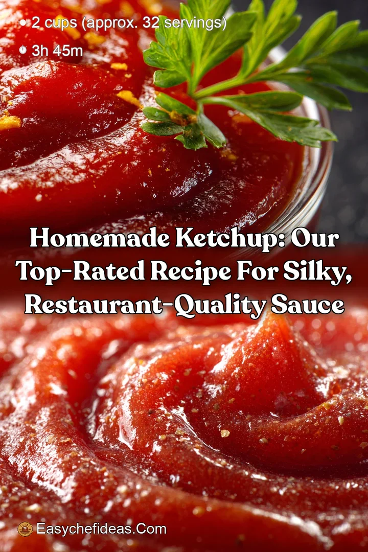 Homemade Ketchup: Our Top-Rated Recipe for Silky Restaurant-Quality Sauce