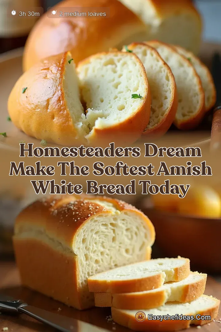 Homesteaders Dream Make the Softest Amish White Bread Today