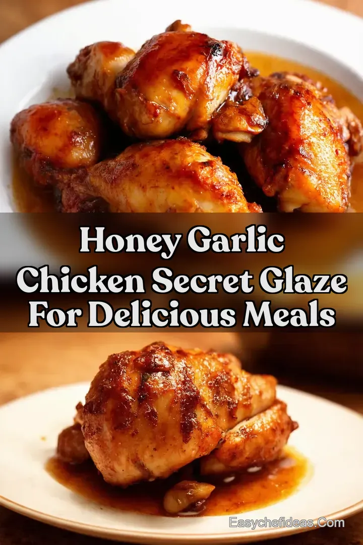 Honey Garlic Chicken Secret Glaze For Delicious Meals