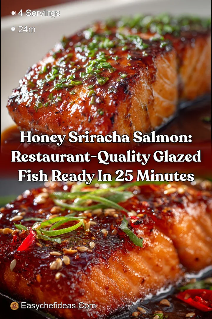 Honey Sriracha Salmon: Restaurant-Quality Glazed Fish Ready in 25 Minutes