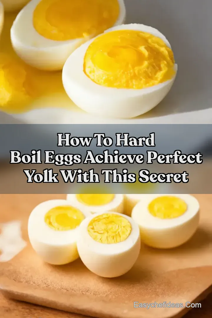 How To Hard Boil Eggs Achieve Perfect Yolk with This Secret