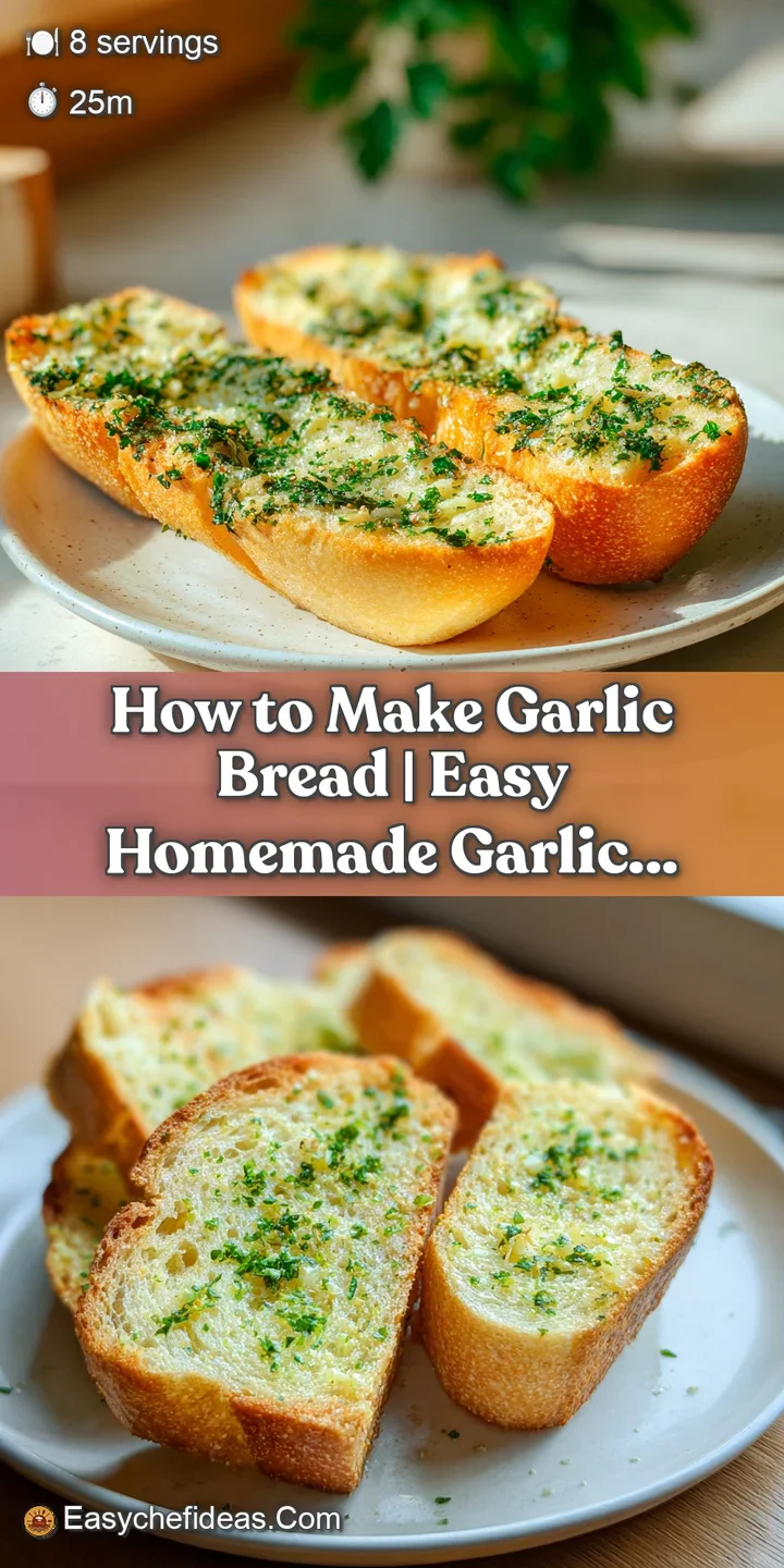 A close-up of a perfectly toasted baguette slice, its golden crust studded with melted butter and vibrant green herbs.