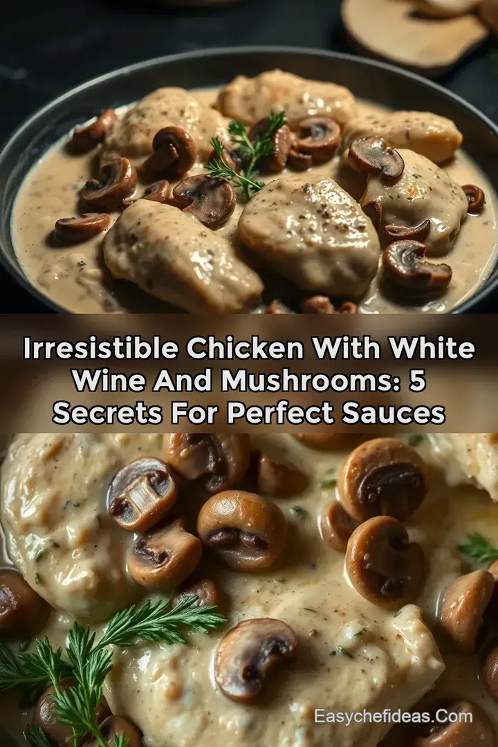 Irresistible Chicken with White Wine and Mushrooms: 5 Secrets for Perfect Sauces