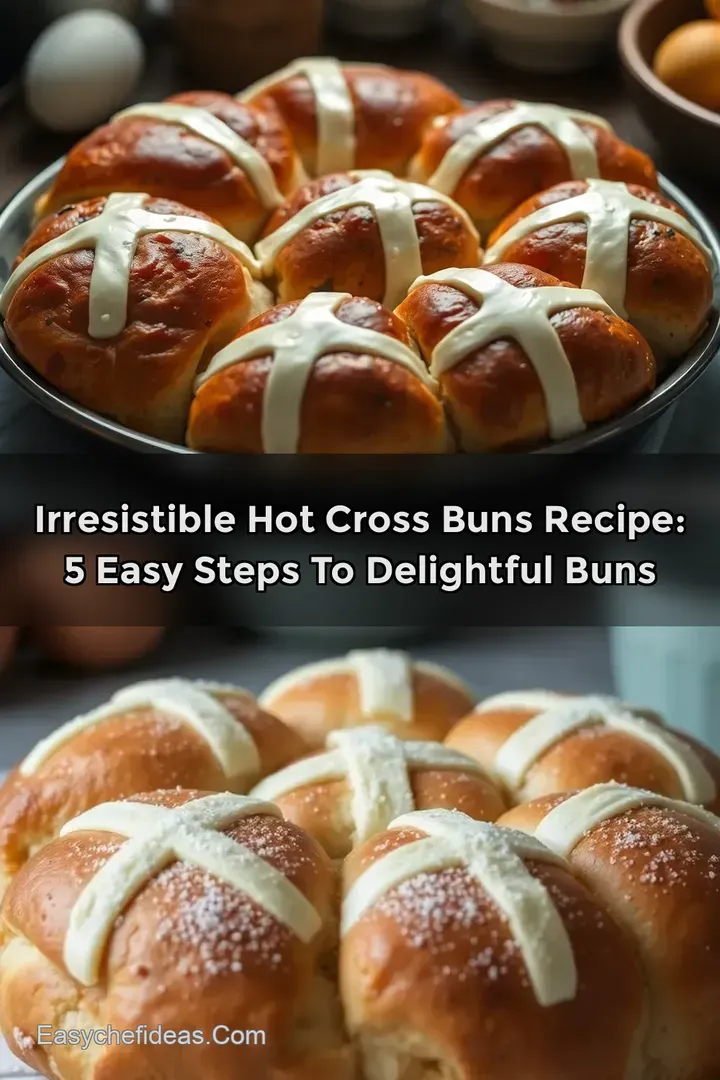 Irresistible Hot Cross Buns Recipe: 5 Easy Steps to Delightful Buns