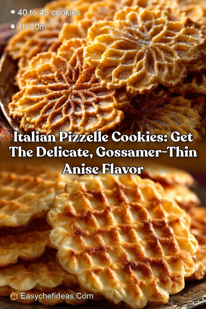 Italian Pizzelle Cookies: Get the Delicate Gossamer-Thin Anise Flavor