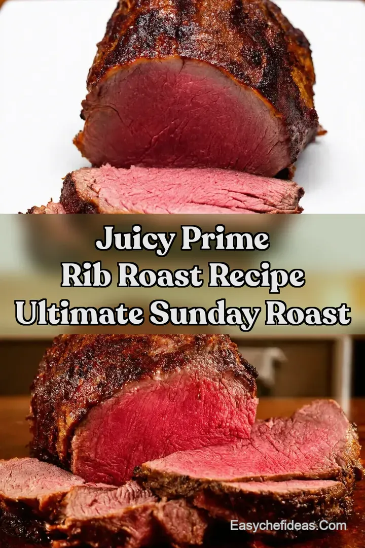 Juicy Prime Rib Roast Recipe Ultimate Sunday Roast