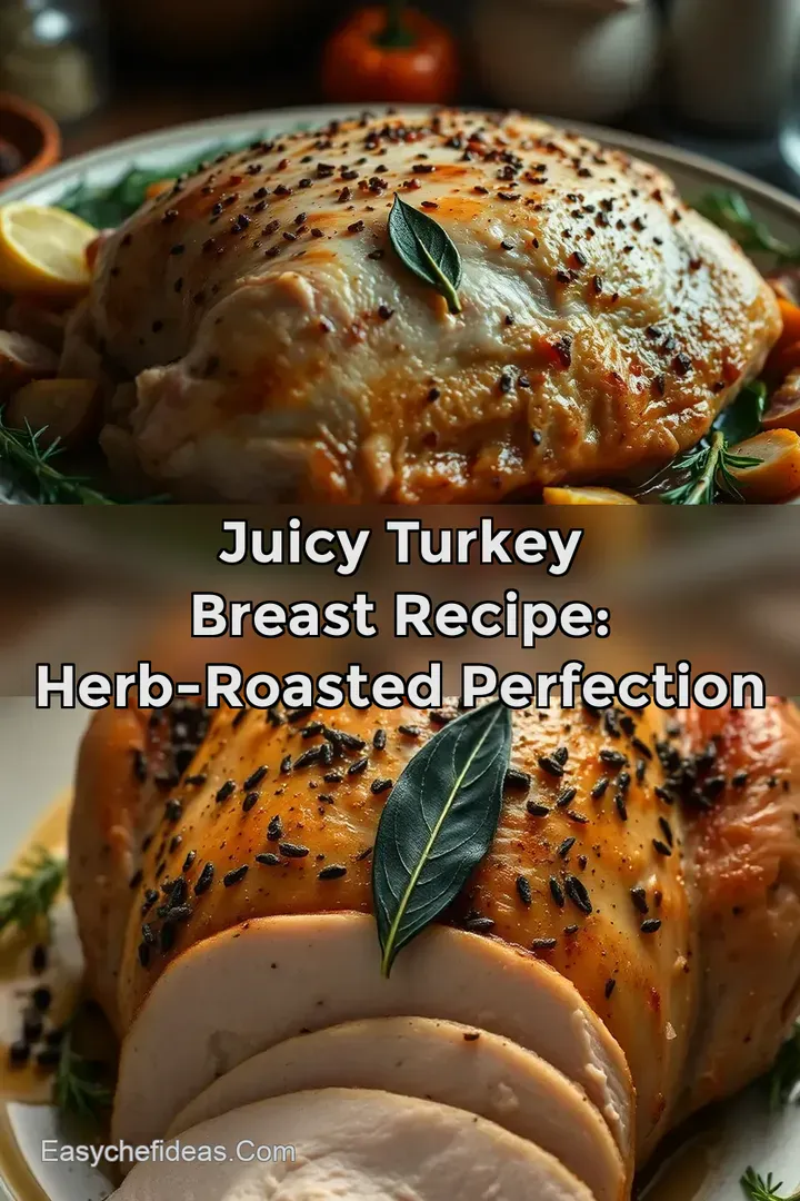 Juicy turkey breast recipe: Herb-Roasted Perfection