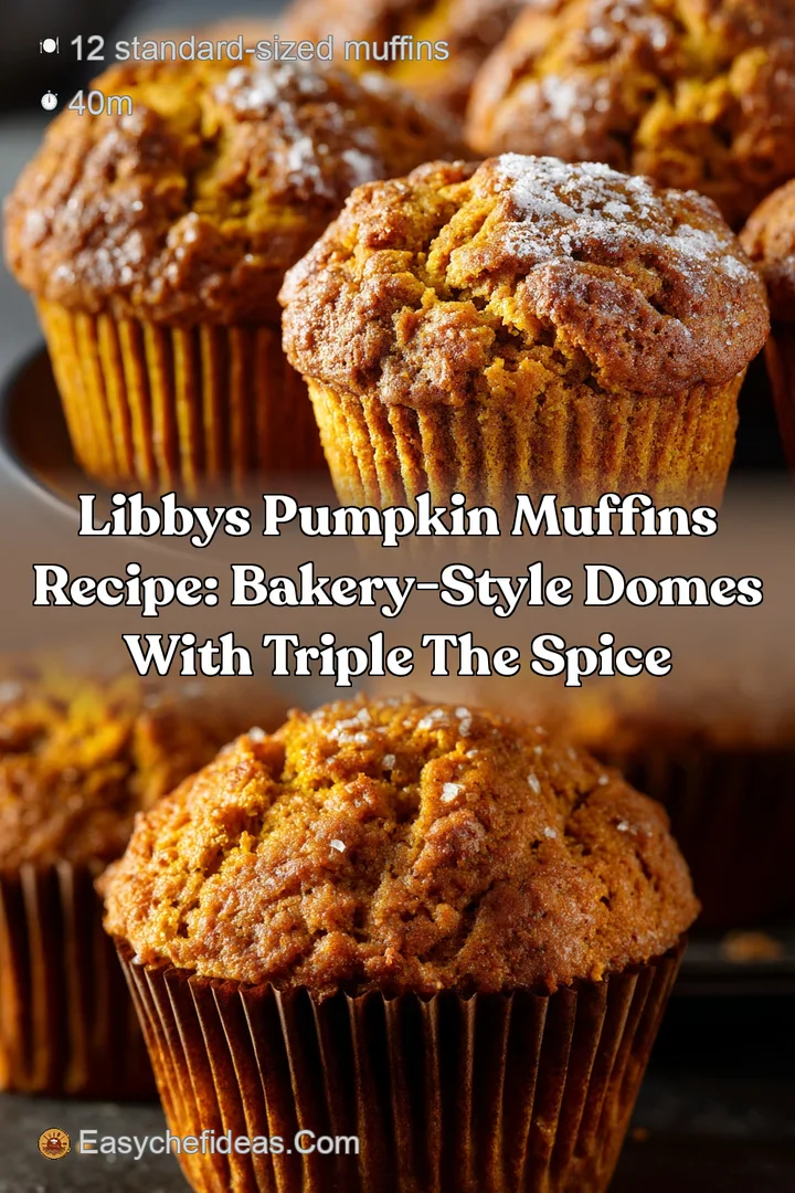 Libbys Pumpkin Muffins Recipe: Bakery-Style Domes with Triple the Spice