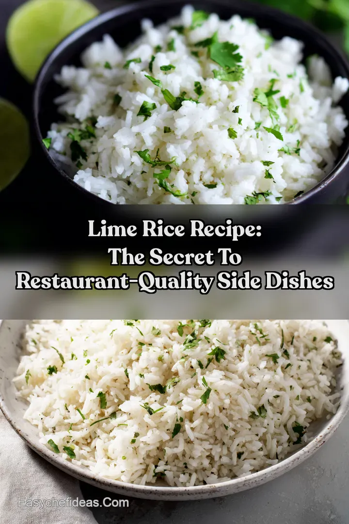 Lime Rice Recipe: The Secret to Restaurant-Quality Side Dishes