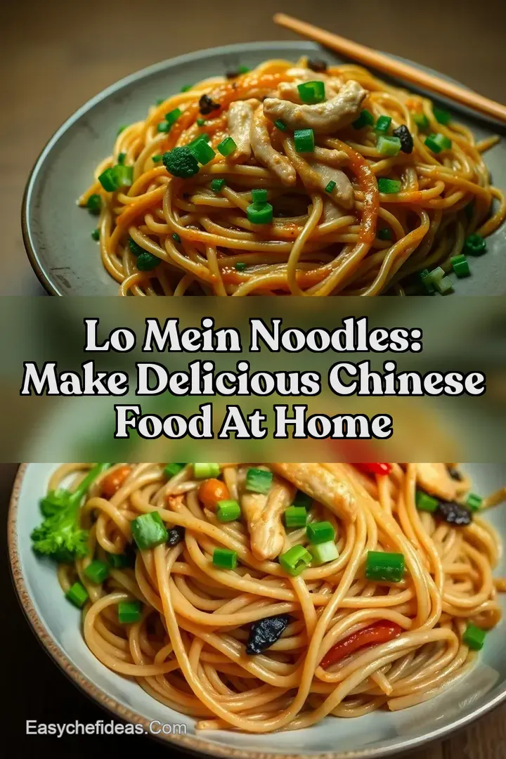 Lo Mein Noodles: Make Delicious Chinese Food at Home