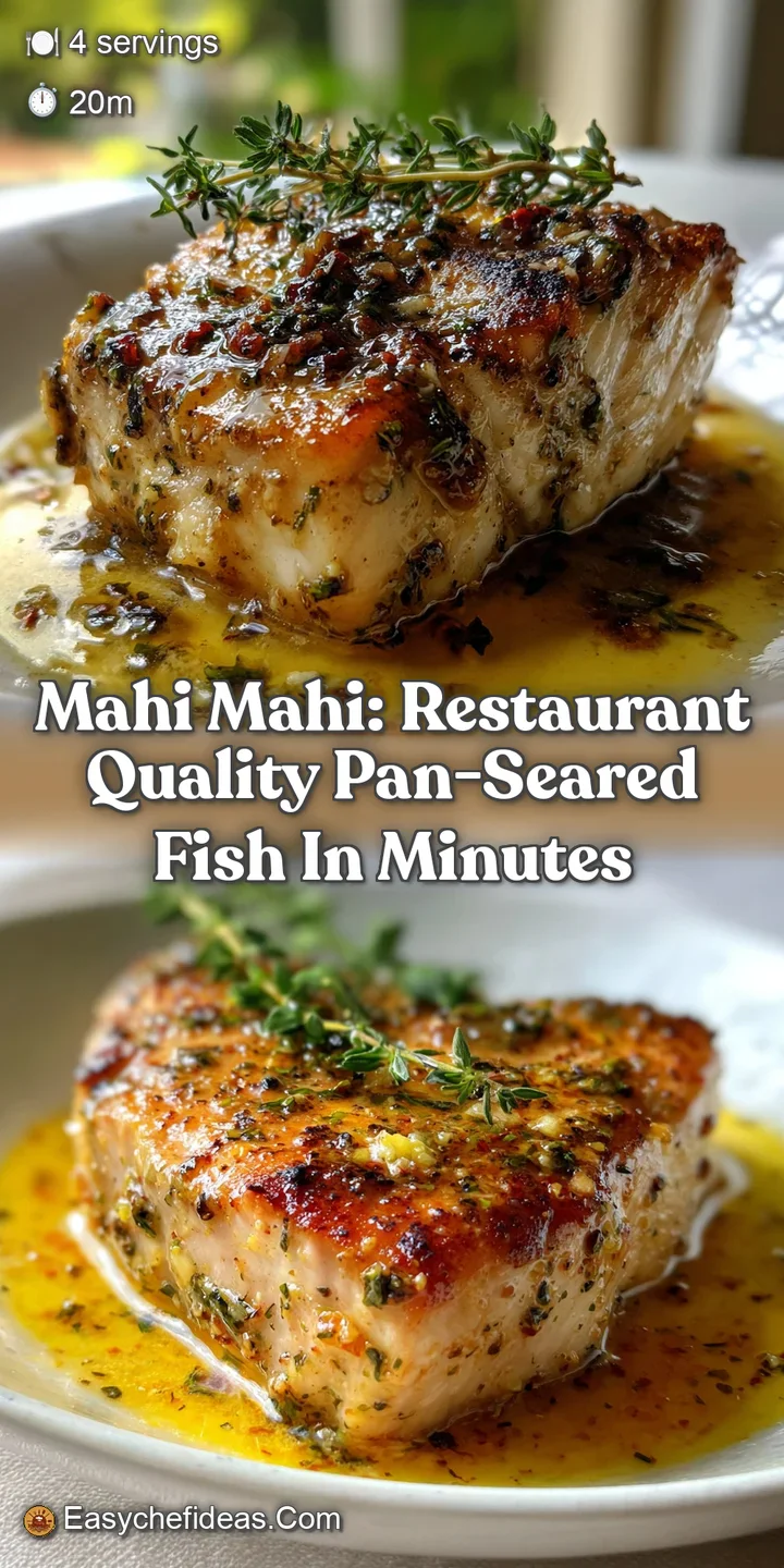 Mahi Mahi: Restaurant Quality Pan-Seared Fish in Minutes