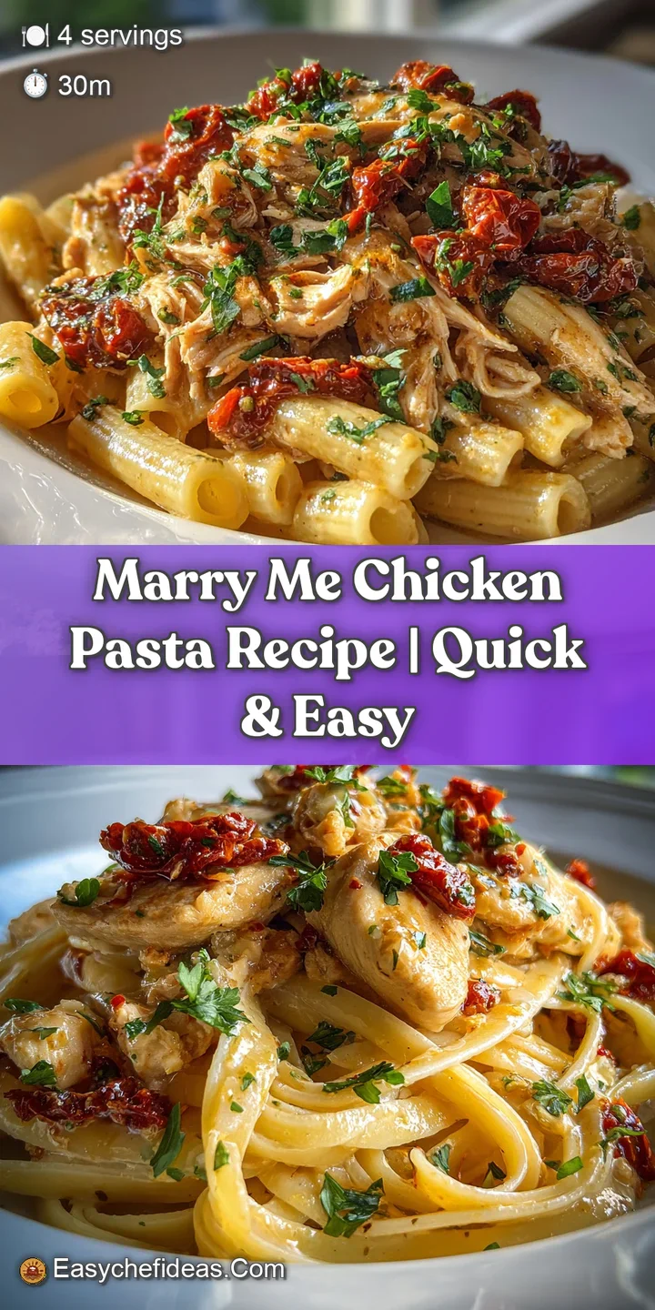 Close-up of luscious, creamy pasta clinging to juicy chicken, showcasing a rich, flavorful sauce and fresh herb garnish.