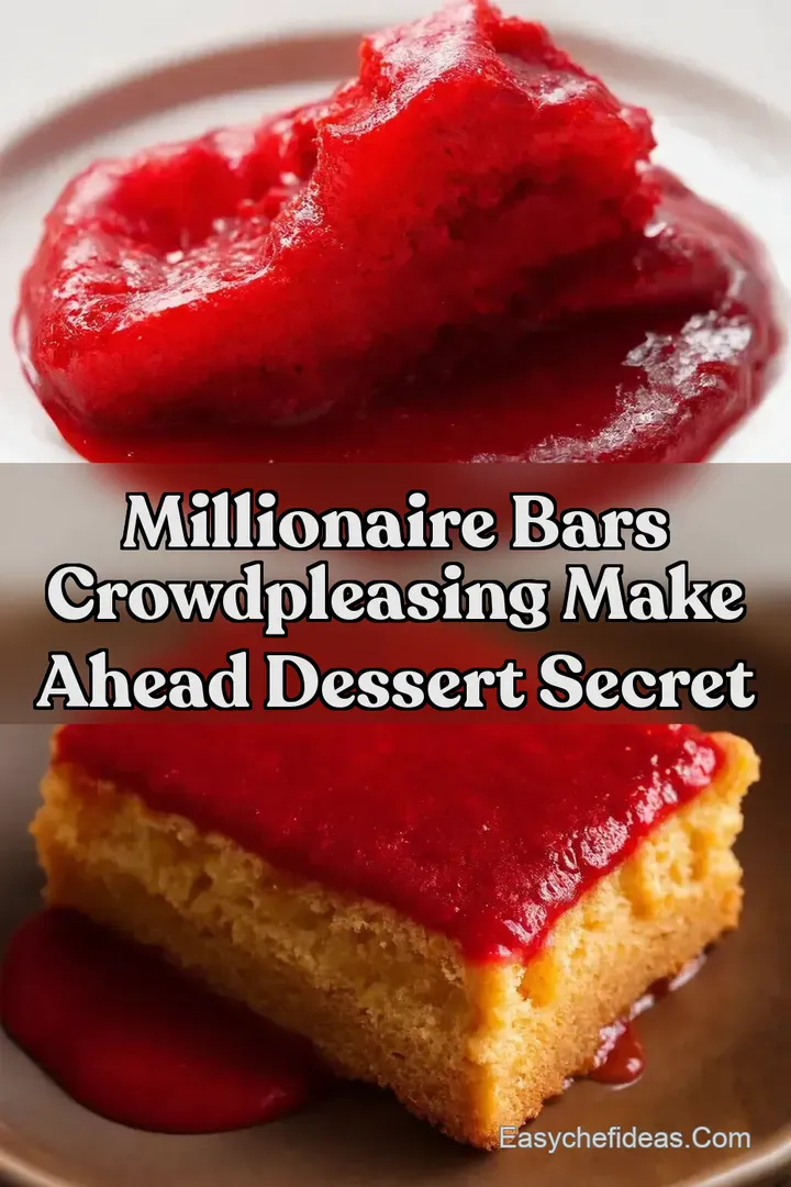 Millionaire Bars CrowdPleasing Make Ahead Dessert Secret