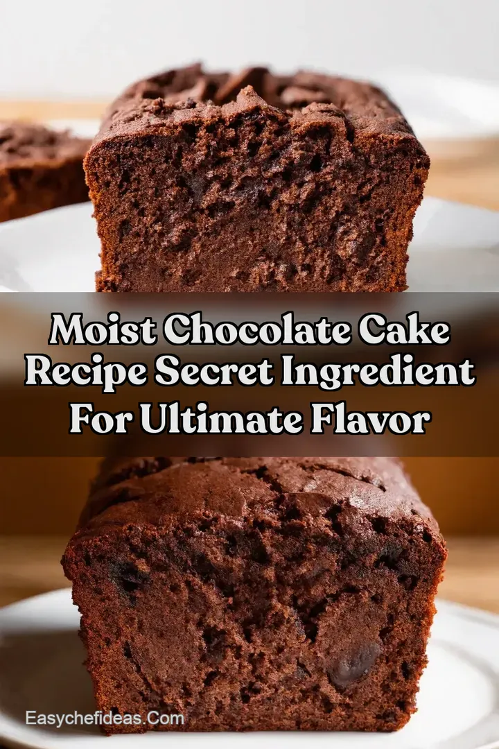 Moist Chocolate Cake Recipe Secret Ingredient For Ultimate Flavor
