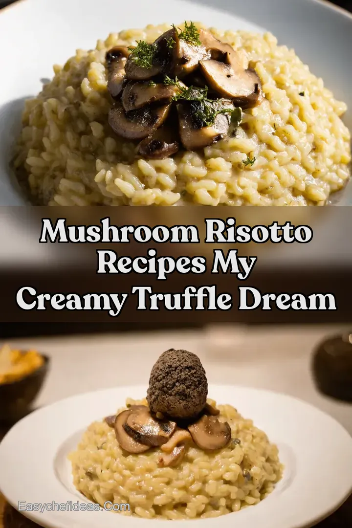 Mushroom Risotto Recipes My Creamy Truffle Dream