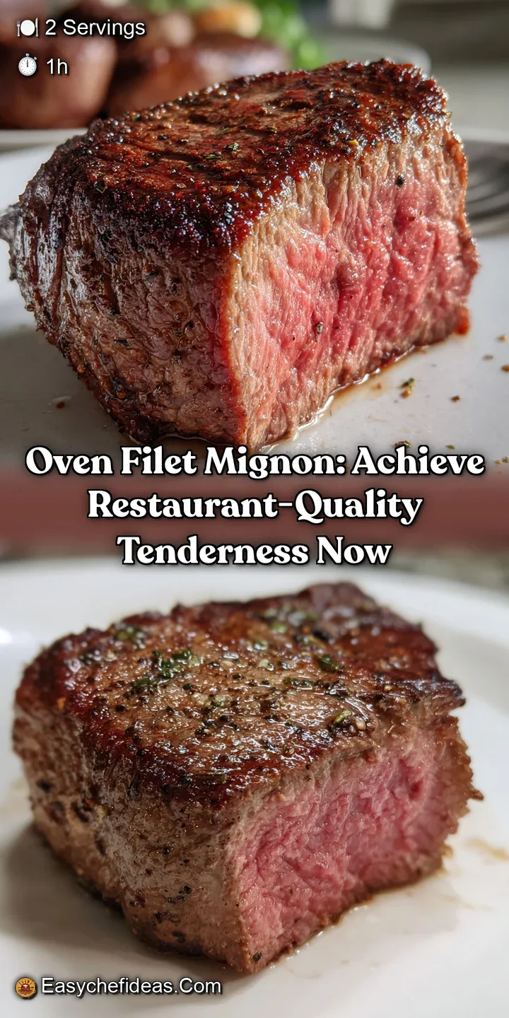 Oven Filet Mignon: Achieve Restaurant-Quality Tenderness Now