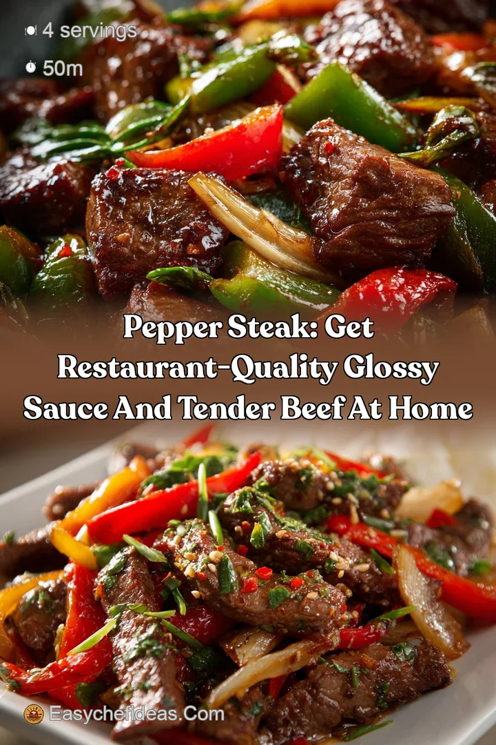 Pepper Steak: Get Restaurant-Quality Glossy Sauce and Tender Beef at Home