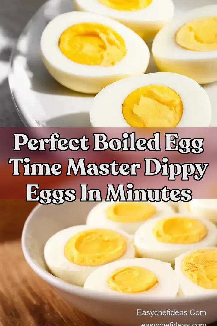 Perfect Boiled Egg Time Master Dippy Eggs in Minutes