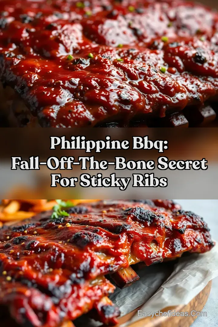 Philippine Bbq: Fall-Off-The-Bone Secret for Sticky Ribs