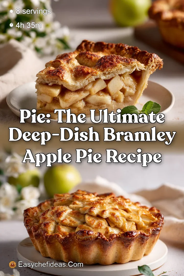 Pie: The Ultimate Deep-Dish Bramley Apple Pie Recipe