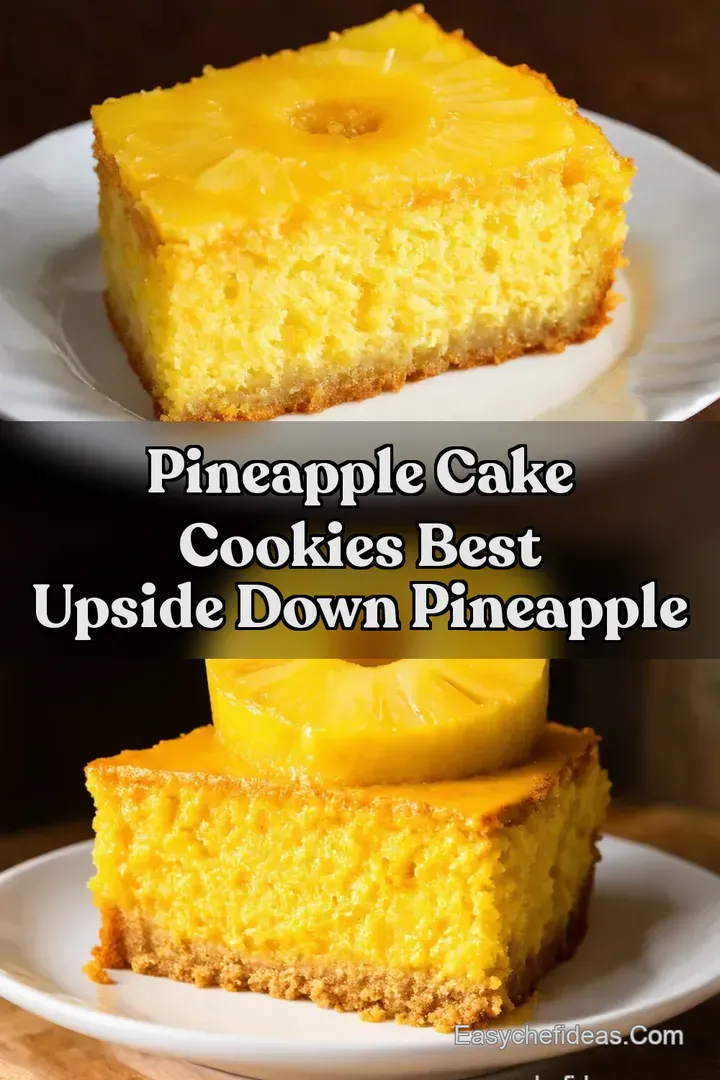 Pineapple Cake Cookies Best Upside Down Pineapple