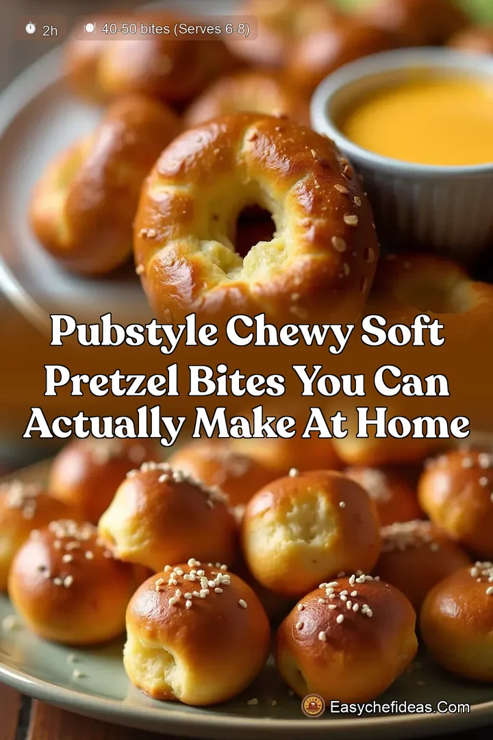 PubStyle Chewy Soft Pretzel Bites You Can Actually Make At Home