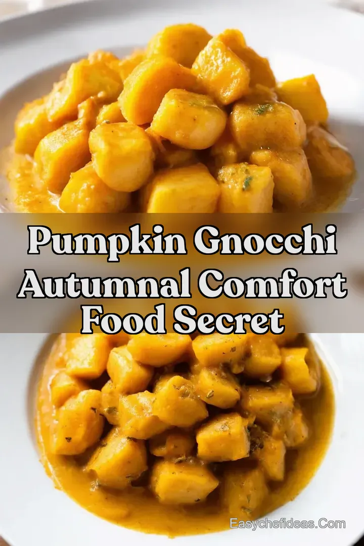 Pumpkin Gnocchi Autumnal Comfort Food Secret