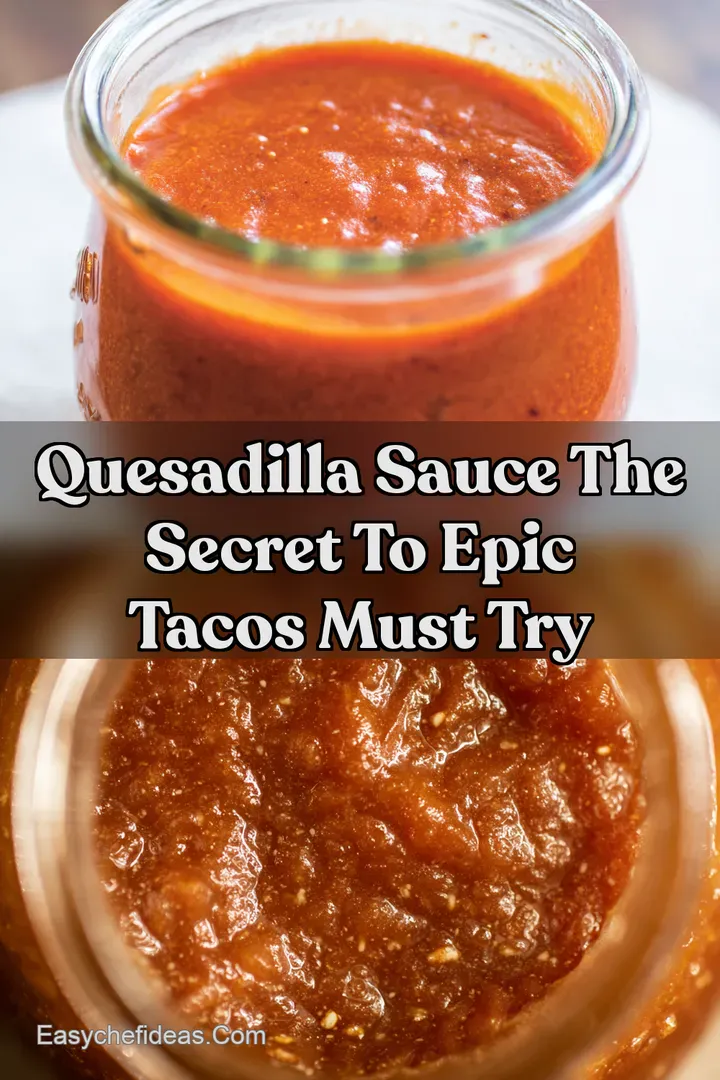 Quesadilla Sauce The Secret To Epic Tacos Must Try