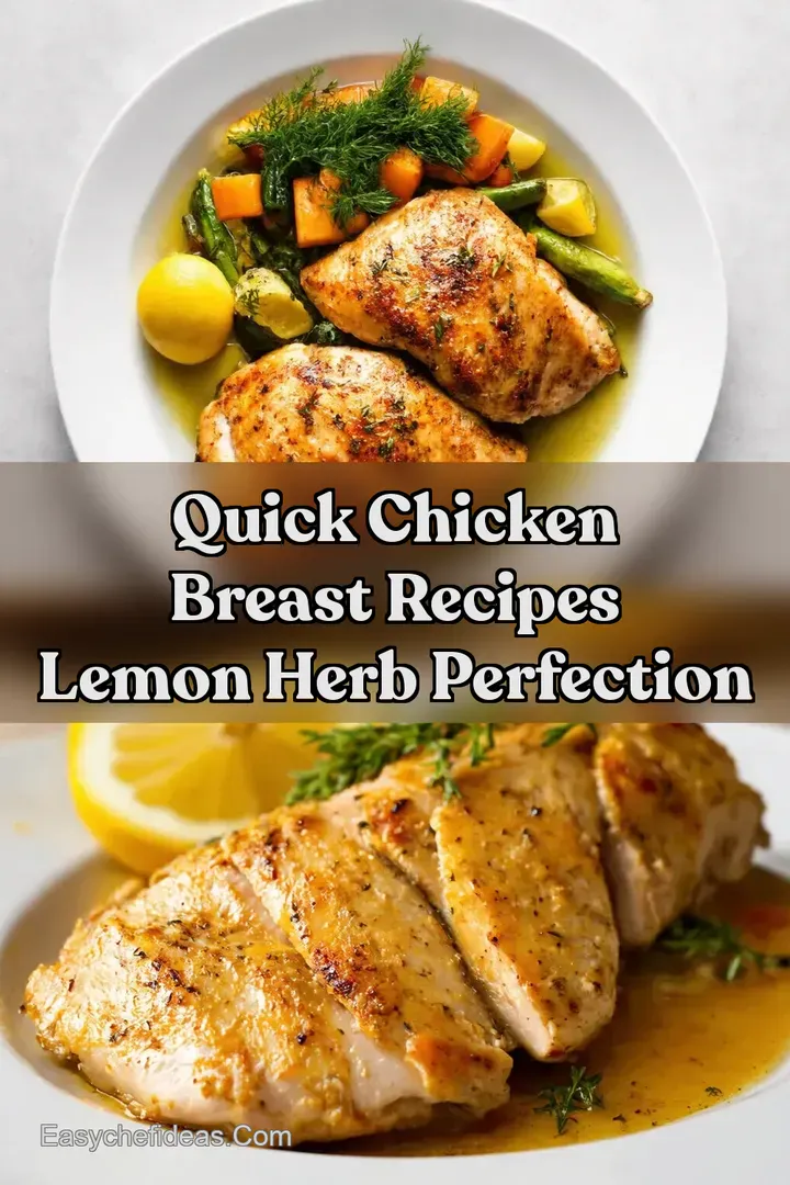 Quick Chicken Breast Recipes Lemon Herb Perfection