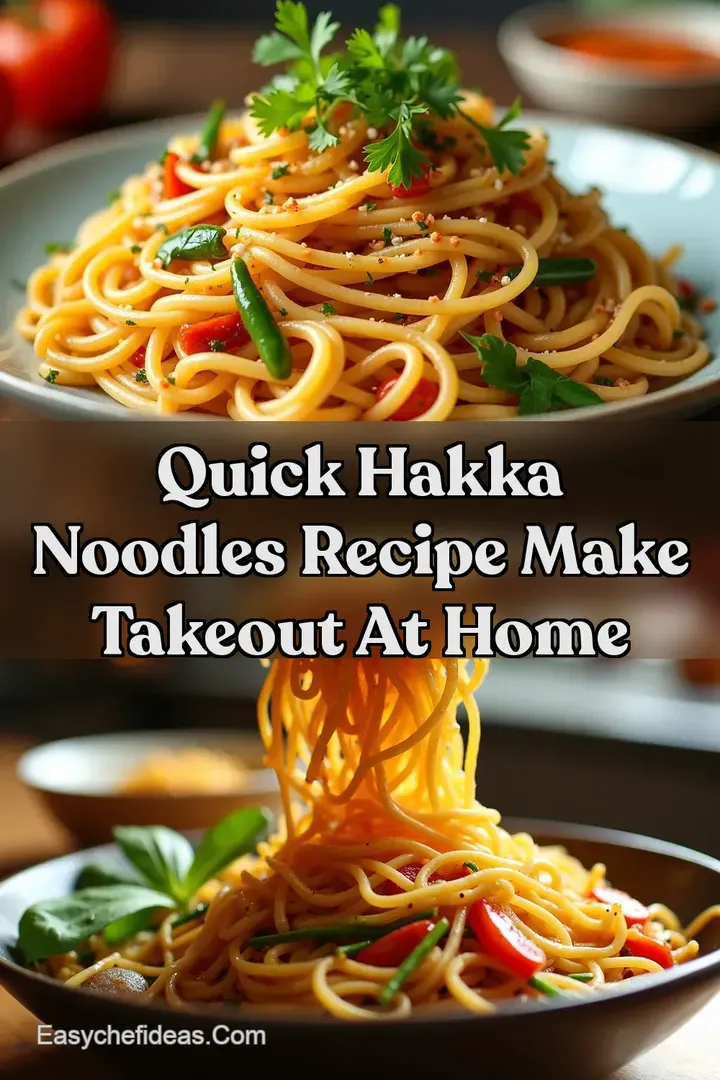 Quick Hakka Noodles Recipe Make Takeout at Home