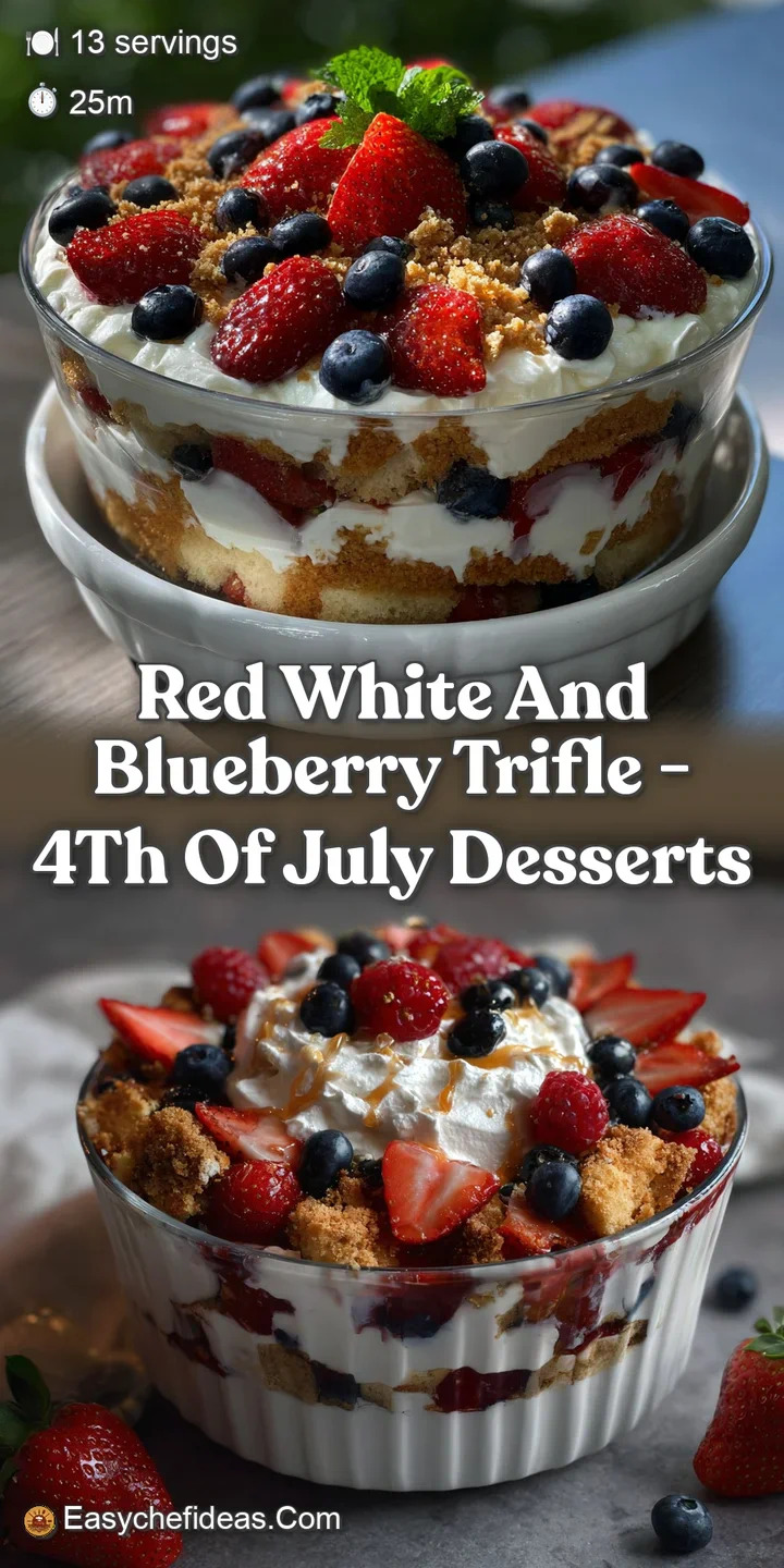 Layers of vibrant red berries, fluffy whipped cream, and juicy blueberries in a tall glass, a delightful dessert.