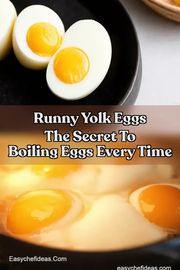 Runny Yolk Eggs The Secret to Boiling Eggs Every Time