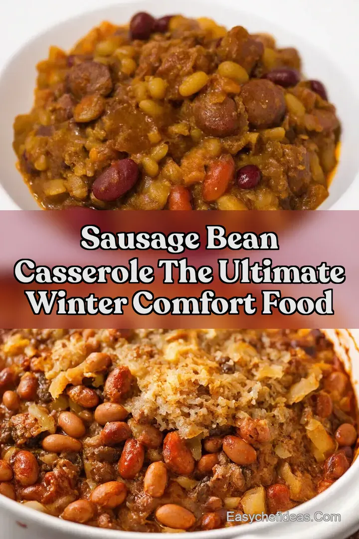 Sausage Bean Casserole The Ultimate Winter Comfort Food