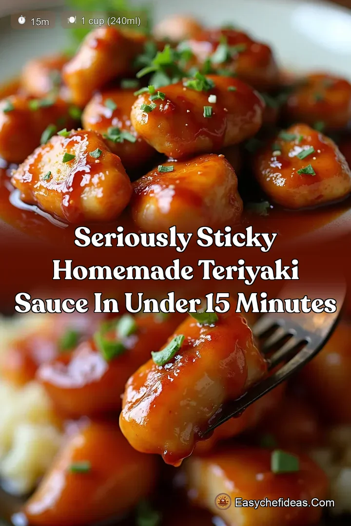 Seriously Sticky Homemade Teriyaki Sauce in Under 15 Minutes